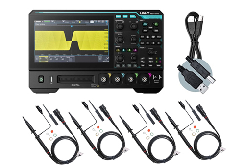 TestEquity: UNI-T MSO1254HD HD MSO Oscilloscope, 4 Channel, 250MHz